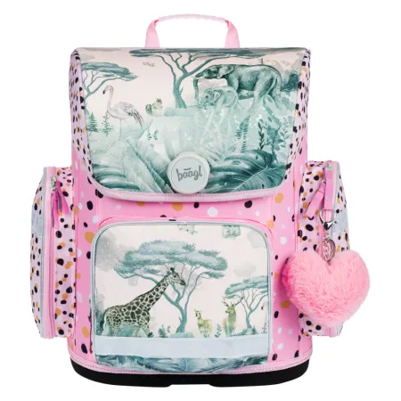 BAAGL 5 SET Ergo Safari: aktovka, penál, sáček, desky, box