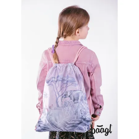 BAAGL 5 SET Ergo Safari: aktovka, penál, sáček, desky, box