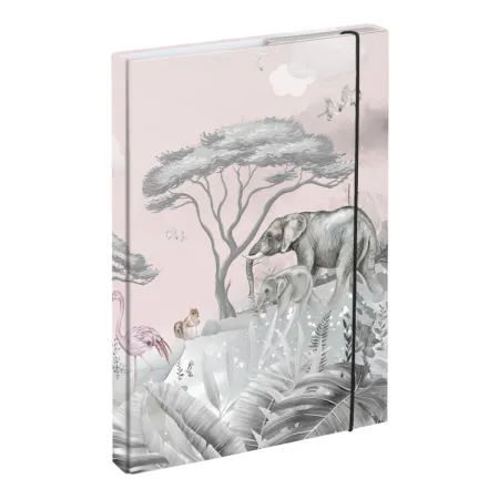 BAAGL 5 SET Ergo Safari: aktovka, penál, sáček, desky, box