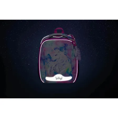 BAAGL 5 SET Shelly Jednorožec: aktovka, penál, sáček, desky, box