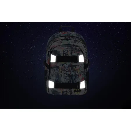 BAAGL 5 SET Skate Batman Comics: batoh, penál, sáček, desky, peněženka