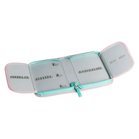 BAAGL 5 SET Zippy Duha růžový: aktovka, penál, sáček, desky, box