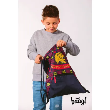 BAAGL 5 SET Zippy Harry Potter Nebelvír: aktovka, penál, sáček, desky, peněženka