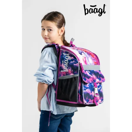 BAAGL 5 SET Zippy Jednorožec Království: aktovka, penál, sáček, desky, box