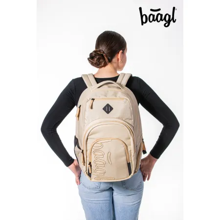 BAAGL Batoh Coolmate Beige