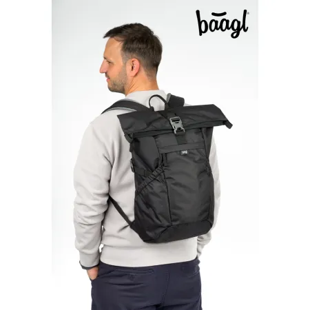 BAAGL Batoh Roll Black GRS