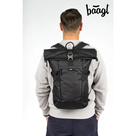 BAAGL Batoh Roll Black GRS