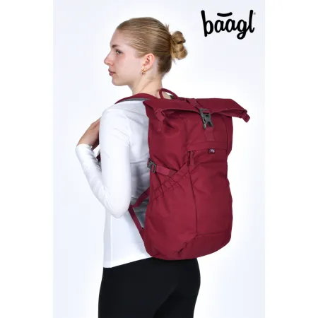 BAAGL Batoh Roll Burgundy GRS