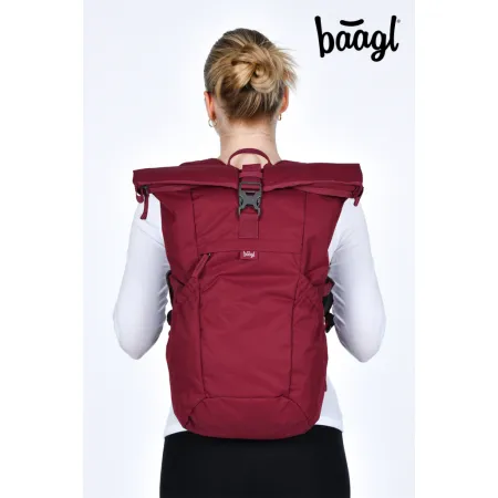 BAAGL Batoh Roll Burgundy GRS