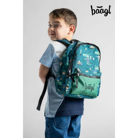 BAAGL Předškolní batoh Krokodýl