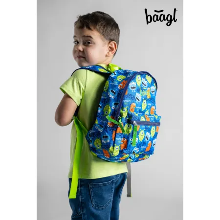 BAAGL Předškolní batoh Monsters