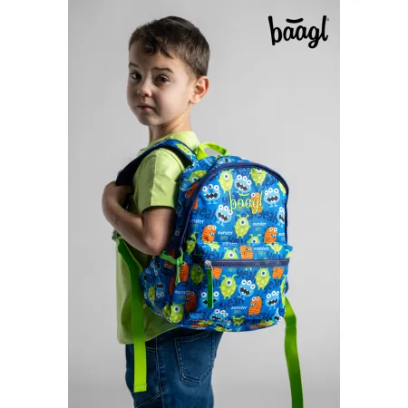 BAAGL Předškolní batoh Monsters