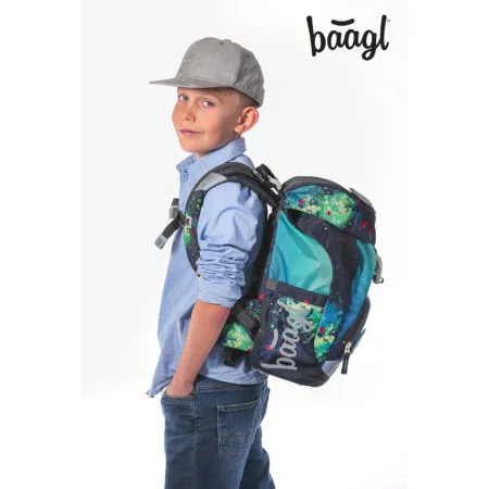 BAAGL SET 3 AIRY Chill: batoh, penál, sáček