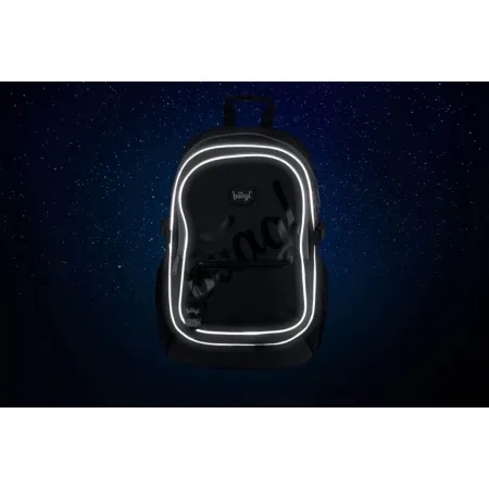 BAAGL SET 3 Black: batoh, penál, sáček