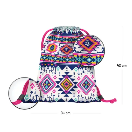 BAAGL SET 3 Boho: batoh, penál, sáček