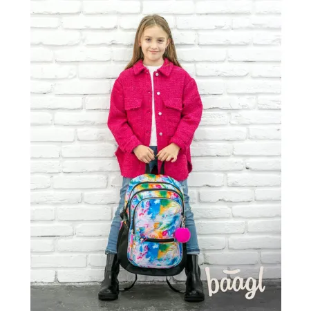 BAAGL SET 3 Core Akvarel: batoh, penál a sáček