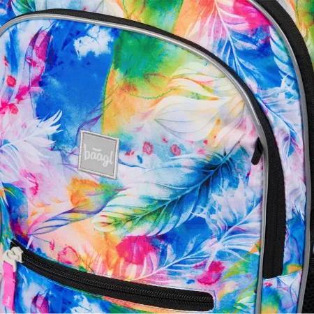 BAAGL SET 3 Core Akvarel: batoh, penál a sáček