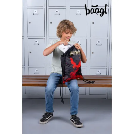 BAAGL SET 3 Core Harry Potter Fénix: batoh, penál, sáček GRS