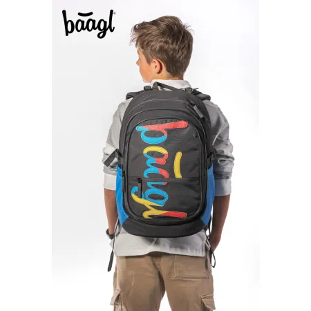 BAAGL SET 3 Core Logo mix: batoh, penál, sáček GRS