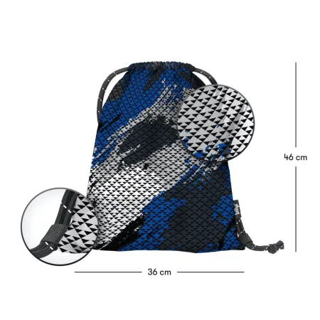 BAAGL SET 3 Core Paintball: batoh, penál, sáček