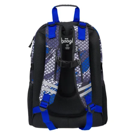 BAAGL SET 3 Core Paintball: batoh, penál, sáček