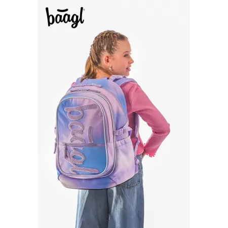 BAAGL SET 3 Core Sky: batoh, penál, sáček GRS