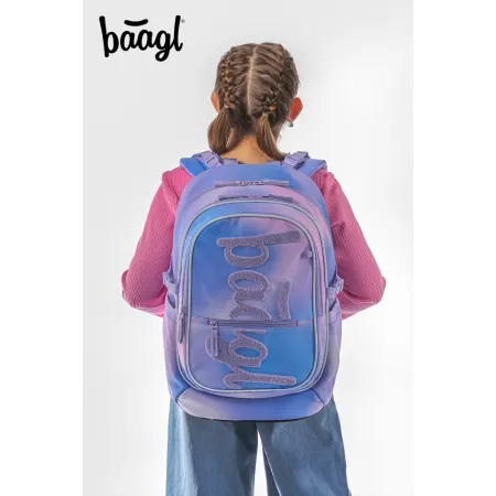 BAAGL SET 3 Core Sky: batoh, penál, sáček GRS