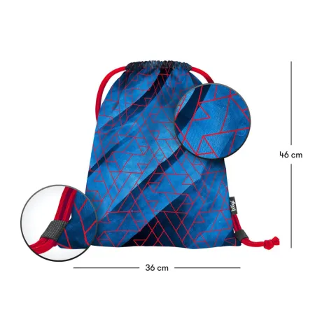 BAAGL SET 3 Core Trigo: batoh, penál, sáček