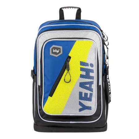 BAAGL SET 3 Cubic Neon: batoh, penál, sáček