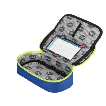 BAAGL SET 3 Cubic Neon: batoh, penál, sáček