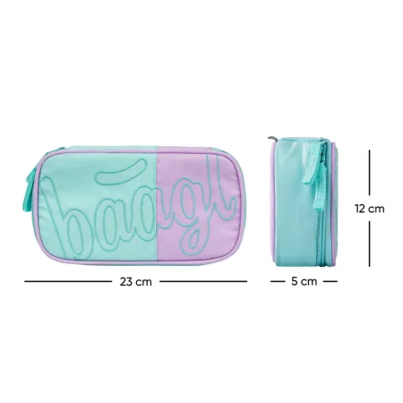 BAAGL SET 3 Cubic Sky: batoh, penál, sáček GRS