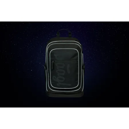 BAAGL SET 3 Cubic Uni černá: batoh, penál, sáček