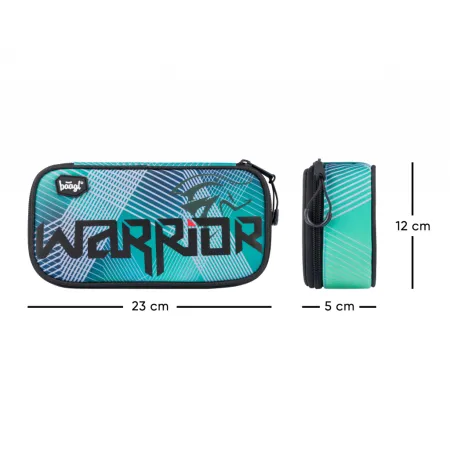 BAAGL SET 3 Cubic Warrior: batoh, penál, sáček