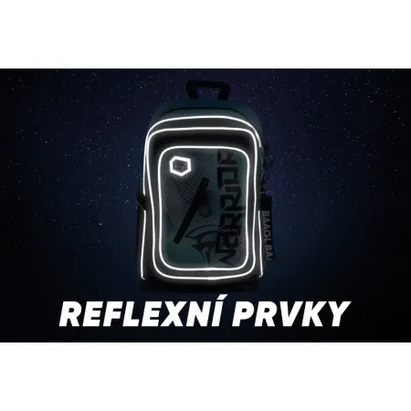 BAAGL SET 3 Cubic Warrior: batoh, penál, sáček