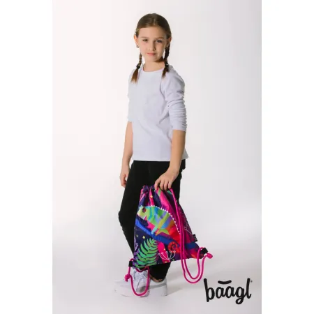 BAAGL SET 3 Ergo Chameleon: aktovka, penál, sáček