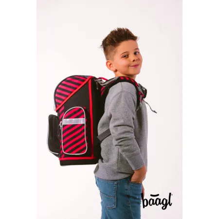 BAAGL SET 3 Ergo Hasiči: aktovka, penál, sáček