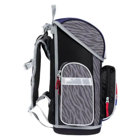 BAAGL SET 3 Ergo Ninja: aktovka, penál, sáček