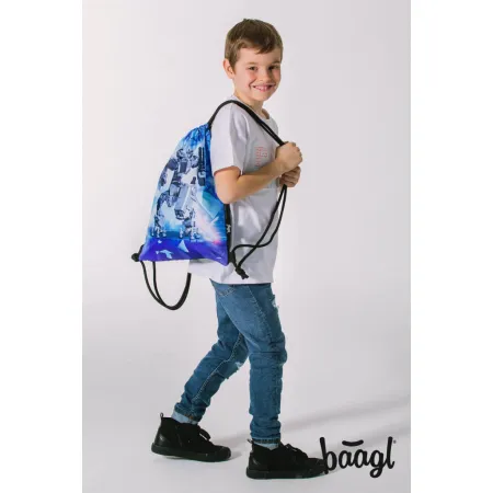 BAAGL SET 3 Ergo Space Battle: aktovka, penál, sáček