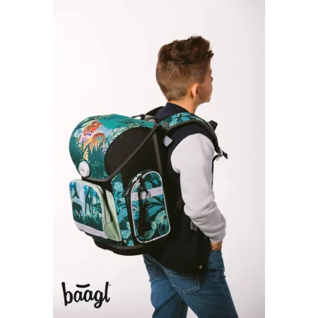 BAAGL SET 3 Ergo Tygr: aktovka, penál, sáček