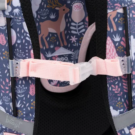 BAAGL SET 3 Ergo Veverka: aktovka, penál, sáček