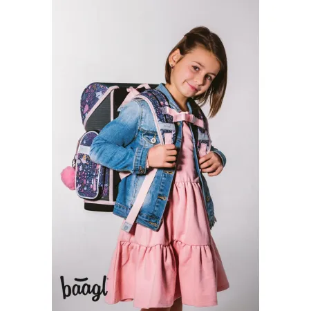 BAAGL SET 3 Ergo Veverka: aktovka, penál, sáček