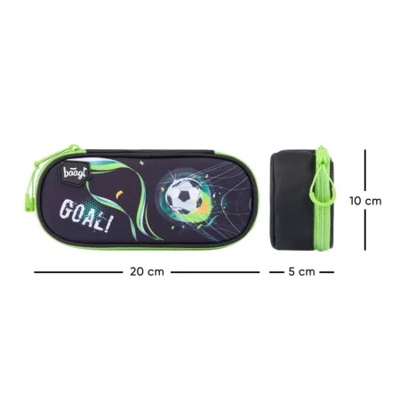 BAAGL SET 3 Fotbal: batoh, penál, sáček