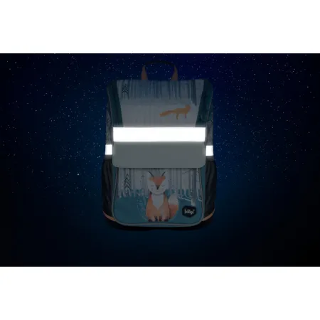 BAAGL SET 3 Foxie: aktovka, penál, sáček