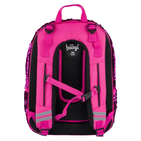 BAAGL SET 3 Fun Stars: batoh, penál a silikonové pouzdro