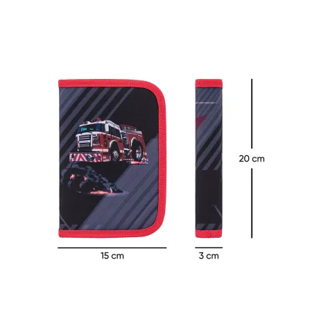 BAAGL SET 3 Hasiči: aktovka, penál, sáček (verze 2)