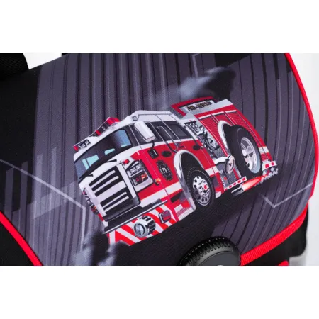 BAAGL SET 3 Hasiči: aktovka, penál, sáček (verze 2)