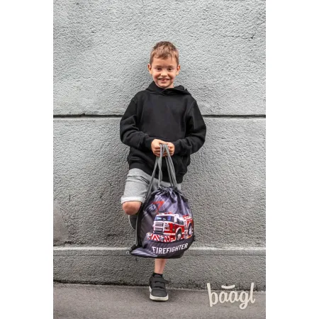 BAAGL SET 3 Hasiči: aktovka, penál, sáček