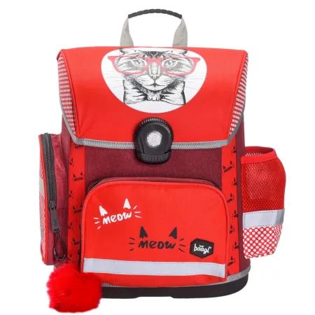 BAAGL SET 3 Kočka: aktovka, penál, sáček