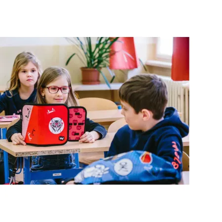 BAAGL SET 3 Kočka: aktovka, penál, sáček