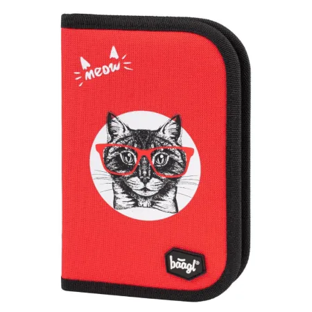 BAAGL SET 3 Kočka: aktovka, penál, sáček
